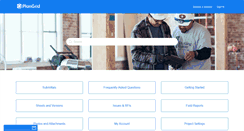 Desktop Screenshot of help.plangrid.com